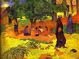 Taperaa Mahana by Paul Gauguin